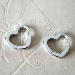 925 Silver Plated Hoop Earrings